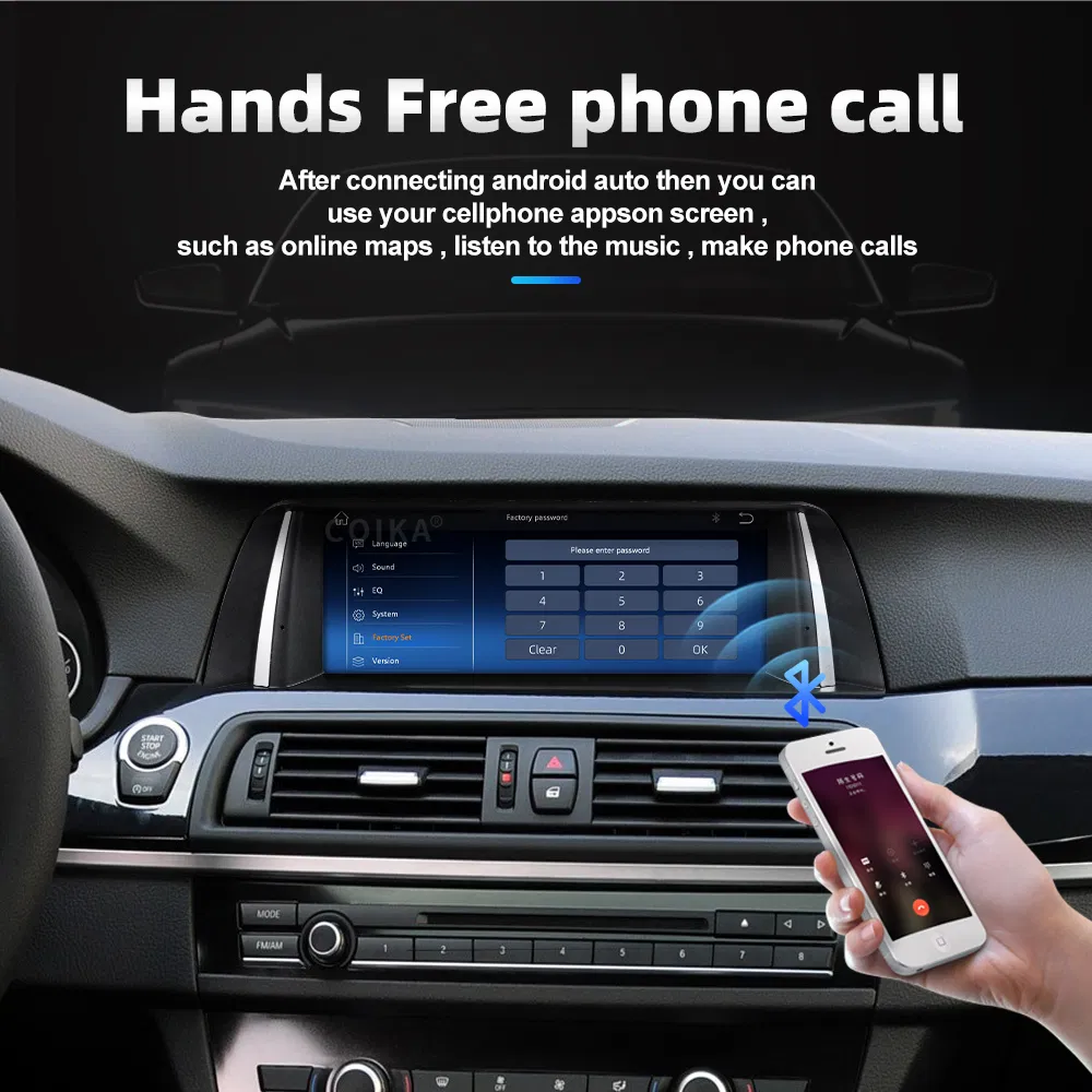 Мультимедиа-плеер для BMW F10/F11 с CarPlay, 10.25 дюймов