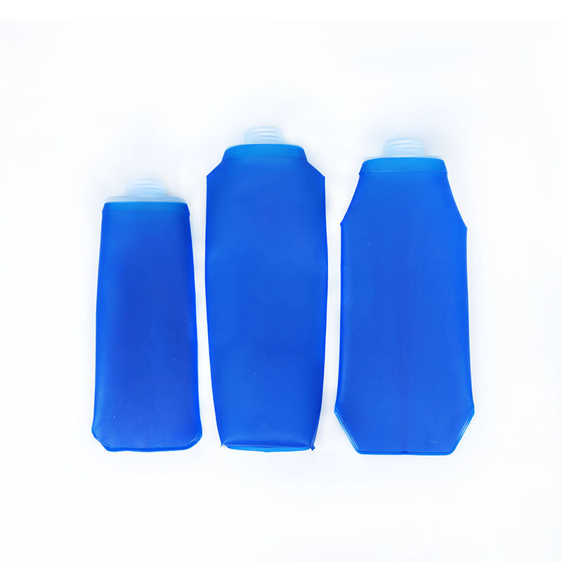 Customizable Logo Outdoor Foldable Portable Eco-Friendly TPU Squeeze Soft Water Bottle