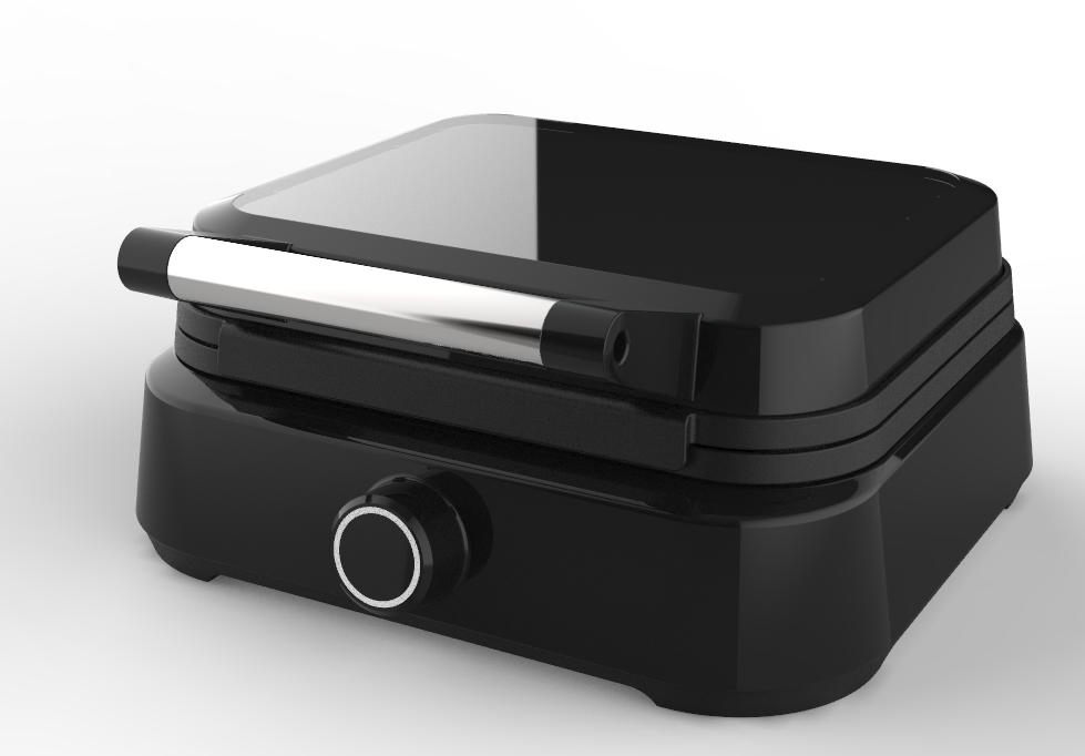 6 in 1 Deep Fill Sandwich Maker with Optinal Deep Non Stick Egg Waffle Donut Cartoons Cake Pop Plates