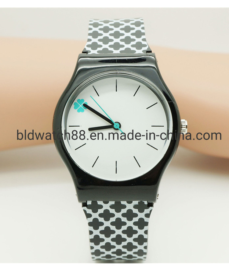 Cheap Plastic Promotion Gift Watch with Custom Logo