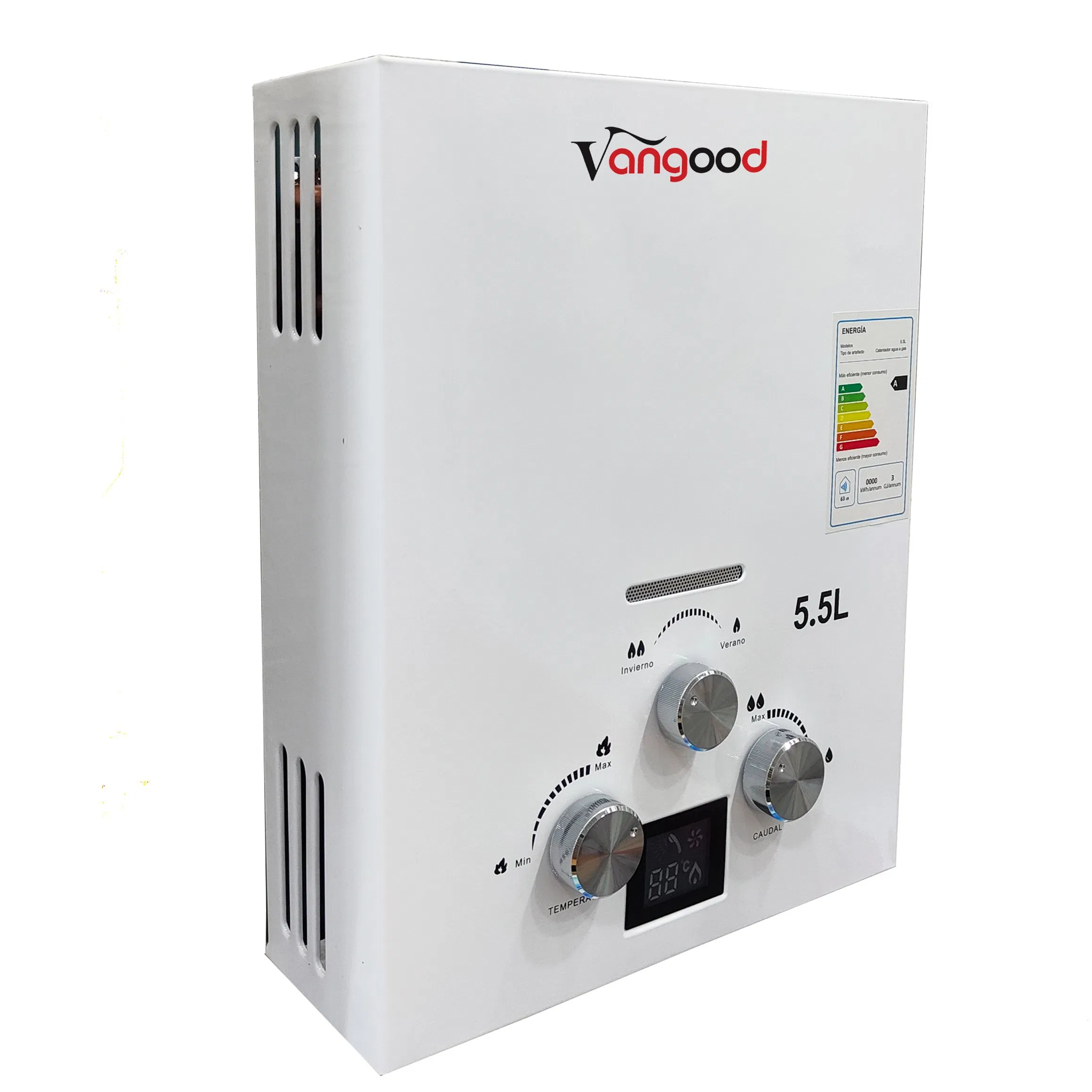Custom or Standard Solenoid Valve Calentador De Agua Instant Gas Water Heater