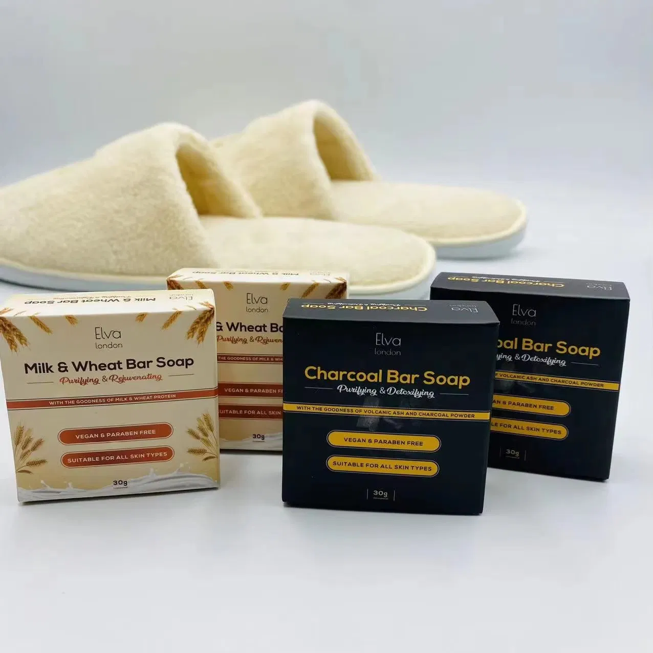 Manufacturing Customized 30g Milk Whitning Bar Soap Hotel Toilet Soap