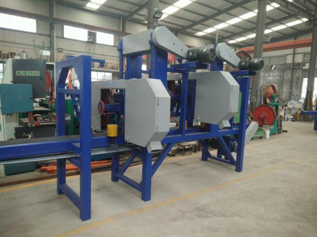 Пилорама ленточная автоматическая многопильная портативная 5 пил