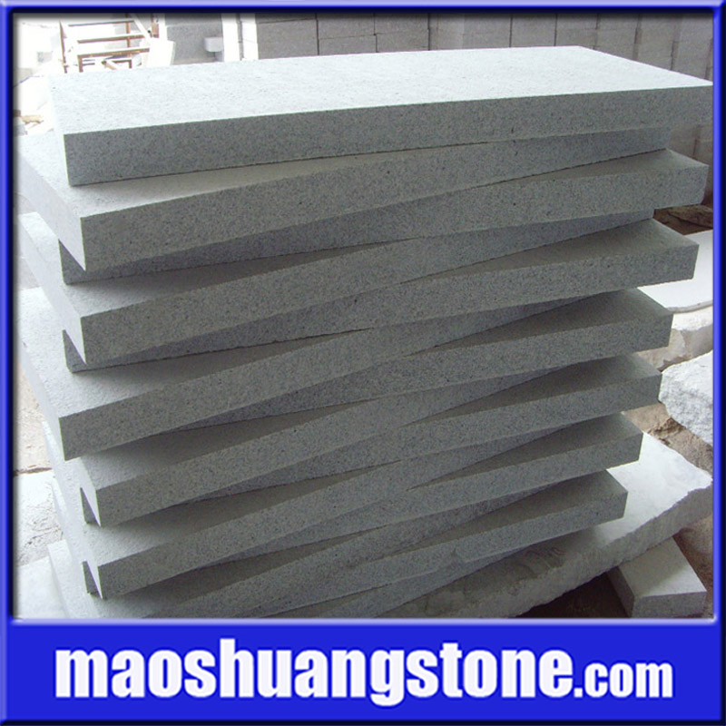 Hot Sale Flamed G603 Light Grey Granite Tile for Wall Decoration and Flooring