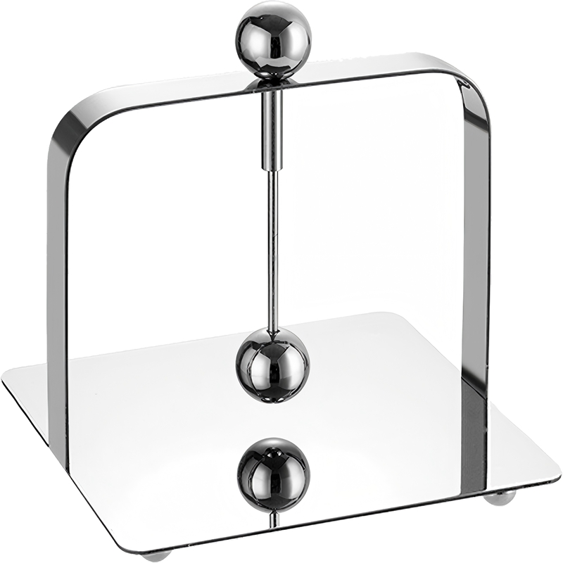 Hot-Selling Multi-Style Square Stainless Steel Napkin Holder with Feet for Cafes and Hotels