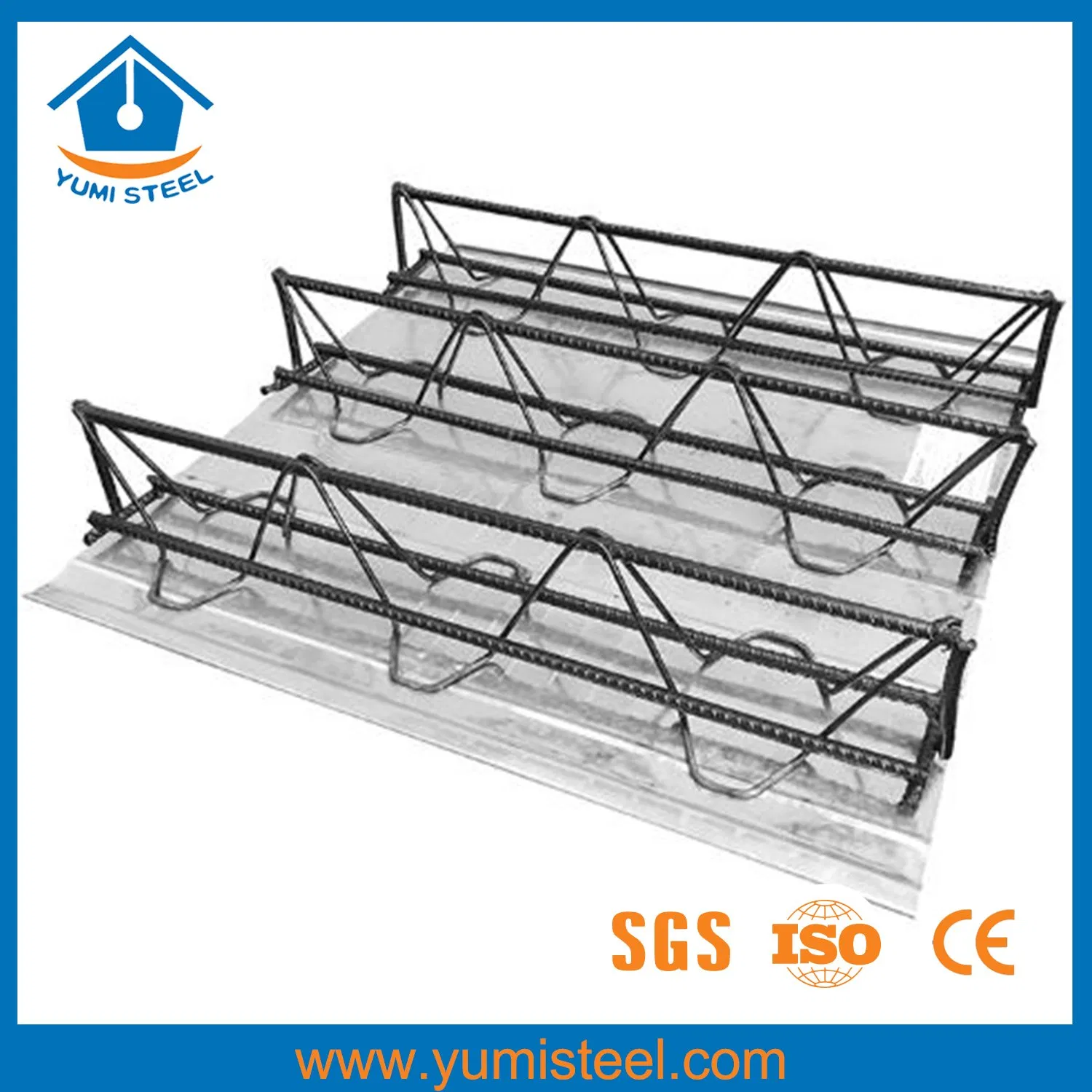 Galvanized Steel Bar Truss Floor Decking Sheet for Factories