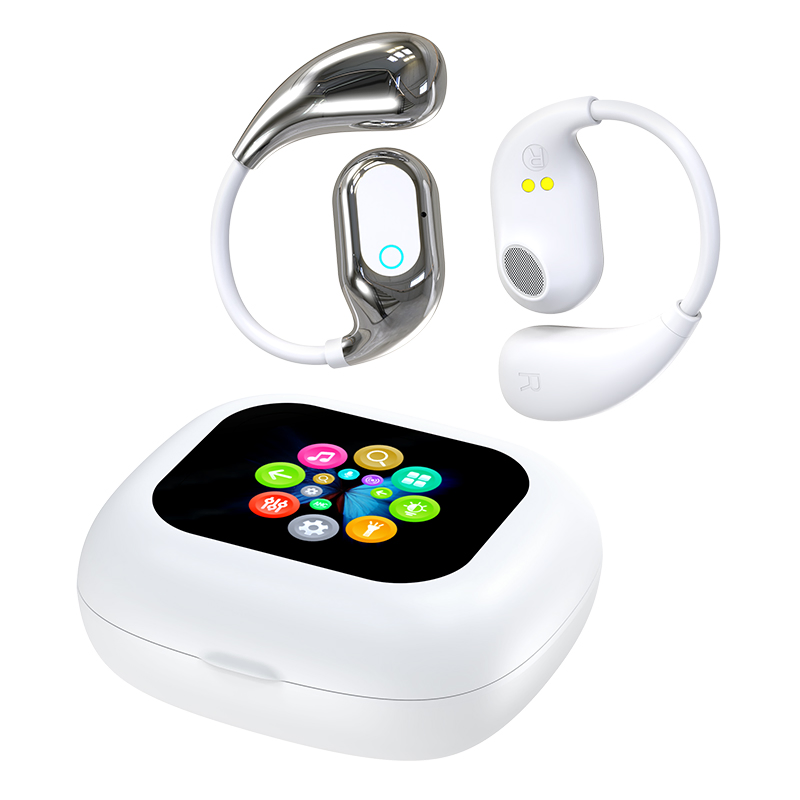 Беспроводные наушники MG7 с переводом и сенсорным дисплеем