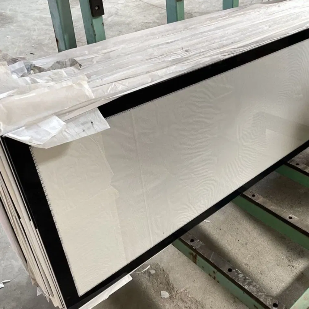 China Silk Screen Ceramic Frit Digital Printed Toughened Glass with Black Frame for Shower Door/Decoration Door Glass