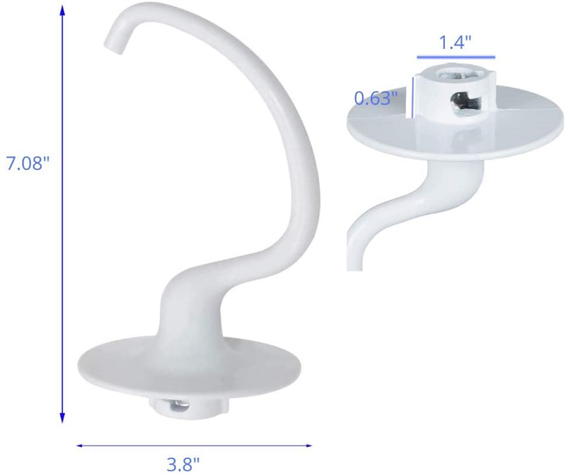 K45dh Dough Hook 4.5qt for Kitchenad