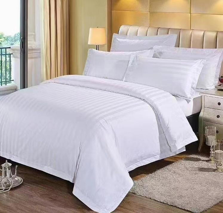Hotel Cotton Bedding Set Ultra Soft Duvet Cover Bed Sheet Pillowcases