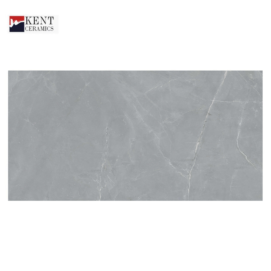 Dark Grey Marble Look Full Body Porcelain Tiles 600*1200mm
