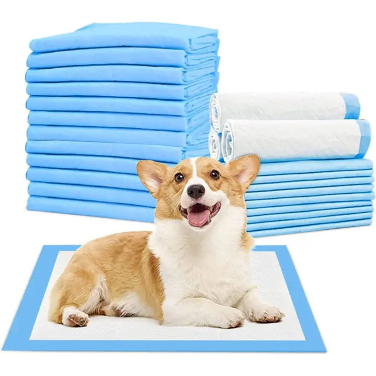 Customized Disposable Super Absorbency Puppy Training Pad Pet Dog Diaper Nappy Diapers for Dog