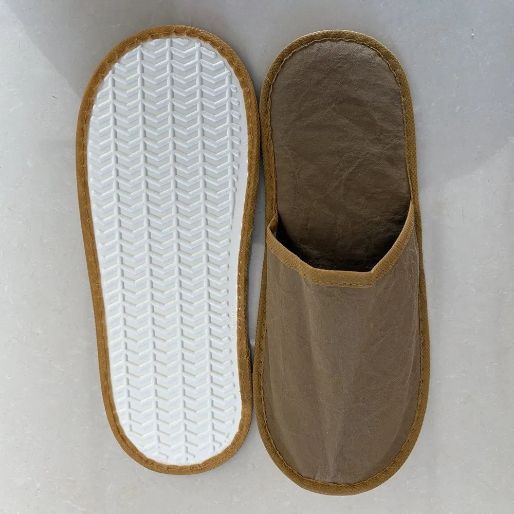 Hot-Transfer Printing Logo Environmentally Friendly Disposable Custom Slipper Hotel