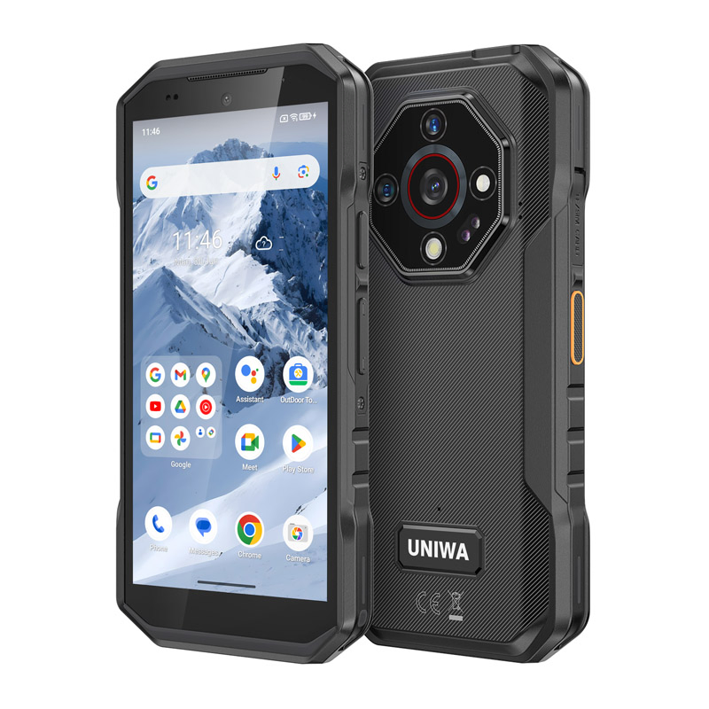 Rugged Smartphone Uniwa Vd5021 Android Rugged 5g Smartphone IP68/IP69K 5.65 Inch Gorilla Glass V Glove Touch IPS Touch Screen Mobile Phone