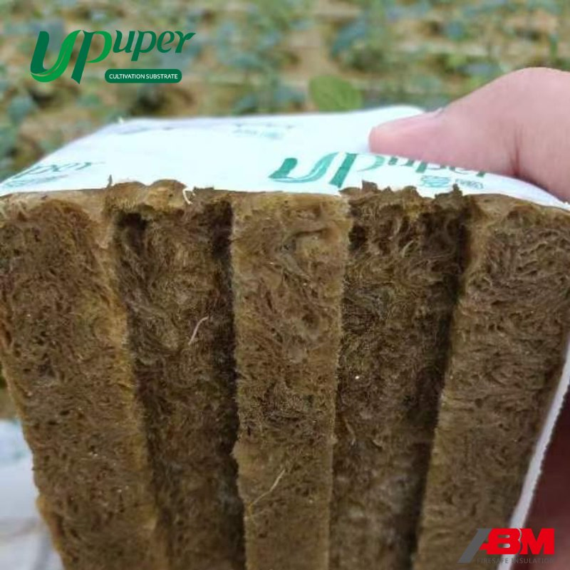 Upuper® CB Growing Block 4*4 Inch Smart Farm System Rose Plant Substrate Rock Wool Cubes for Seedling