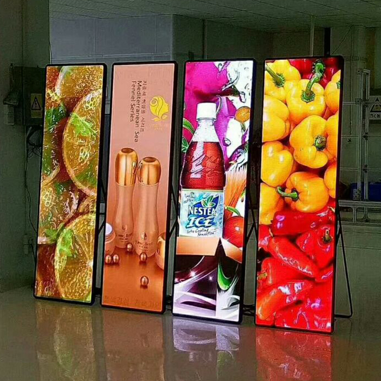 Vertical Portable Convininent Indoor LED Panel Sign Digital Board Commercial Display Poster