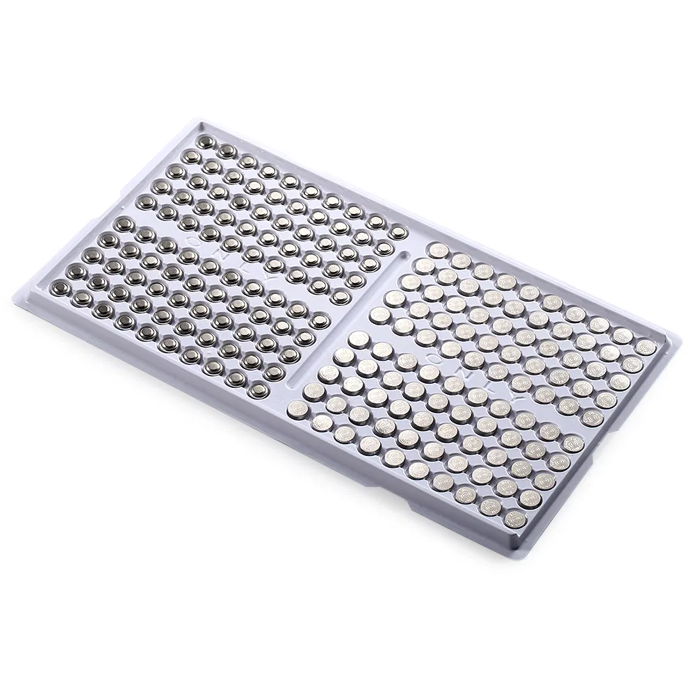 Factory Directly Supply Kc/ Reach/ Wercs Watch Batteries Alkaline 1.5V Lr44 AG13 Button Coin Cell for Watch and Tester MSDS Report Lr1154 Sr44 Sr44sw Clock Cell