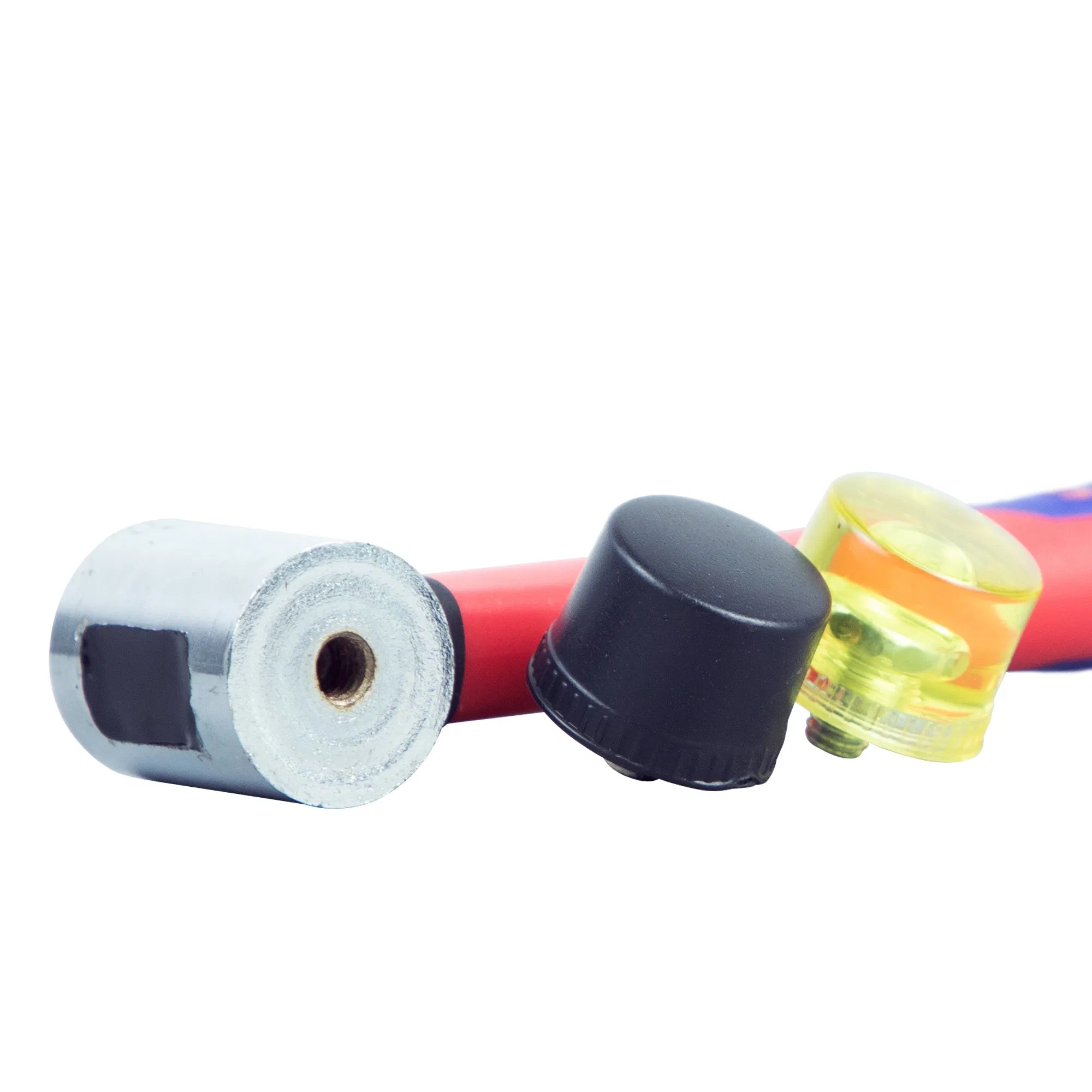 Sali 30mm Iron Head with PP+TPR Double-Faced Rubber Soft Hammer