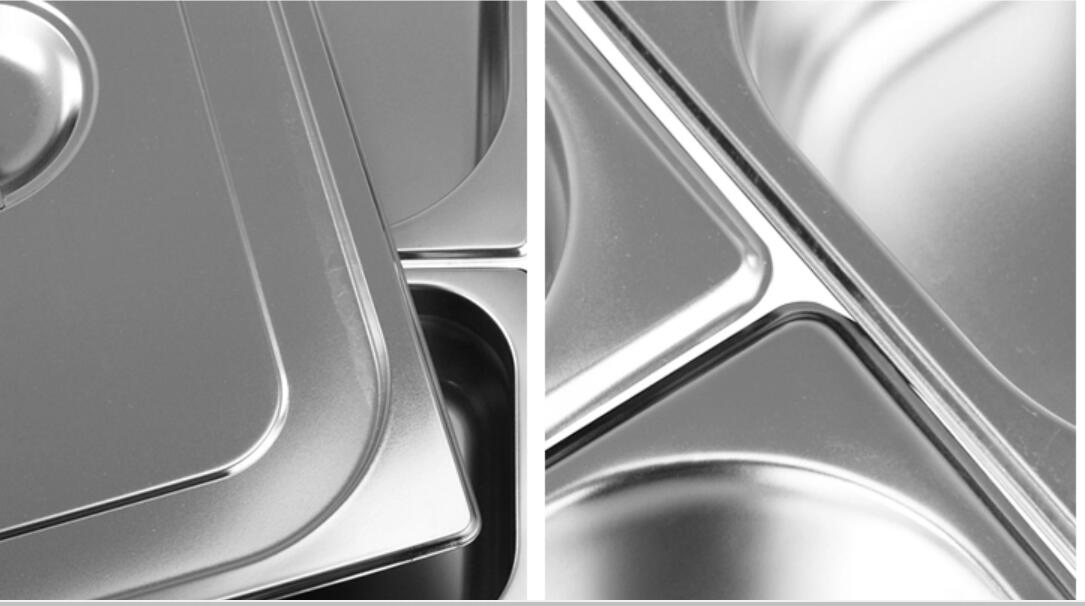 1/4 Quart Size Stainless Steel Gn Pan