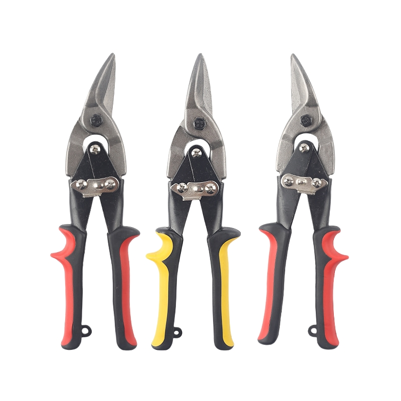 10" Aviation Tin Snip Left Right Straight Cut Metal Sheet Cutter Cr-V