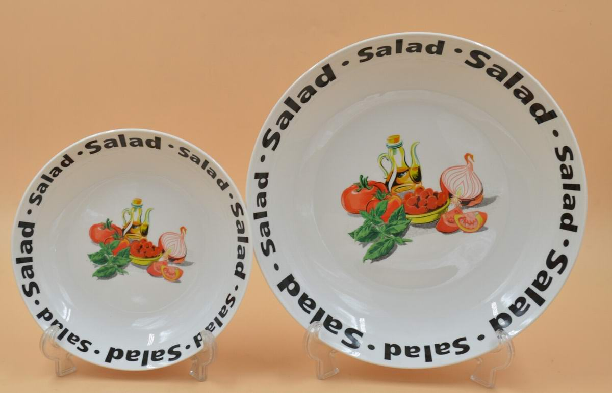 5/7 PCS Pasta Dinner Set Porcelainware Stoneware Tableware