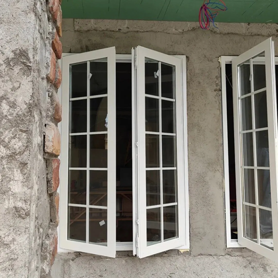 Neo Glazed Toughened Glass for Insulation Rain Wind Resistance Aluminium Casement Window
