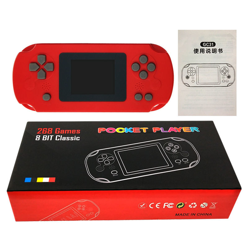 Портативная игровая консоль Retro Pocket с 8-битными играми