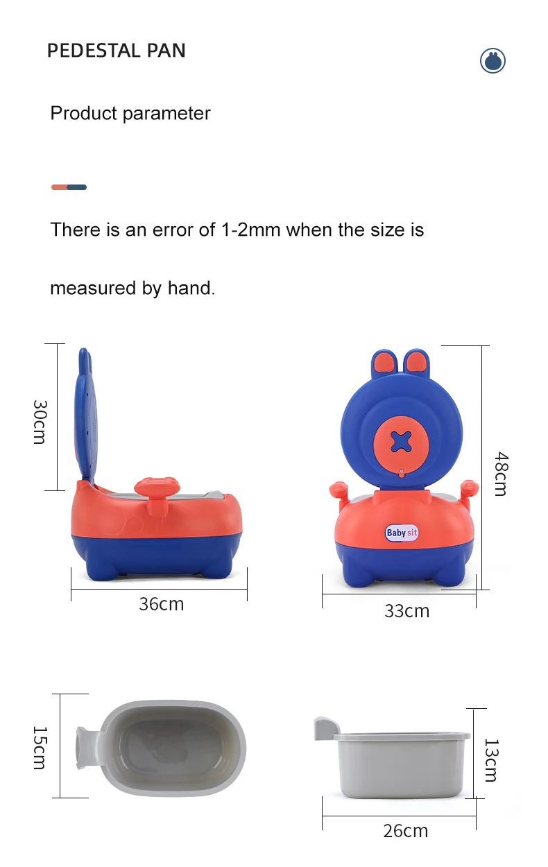 2024 New Bunny Music Children's Toilet