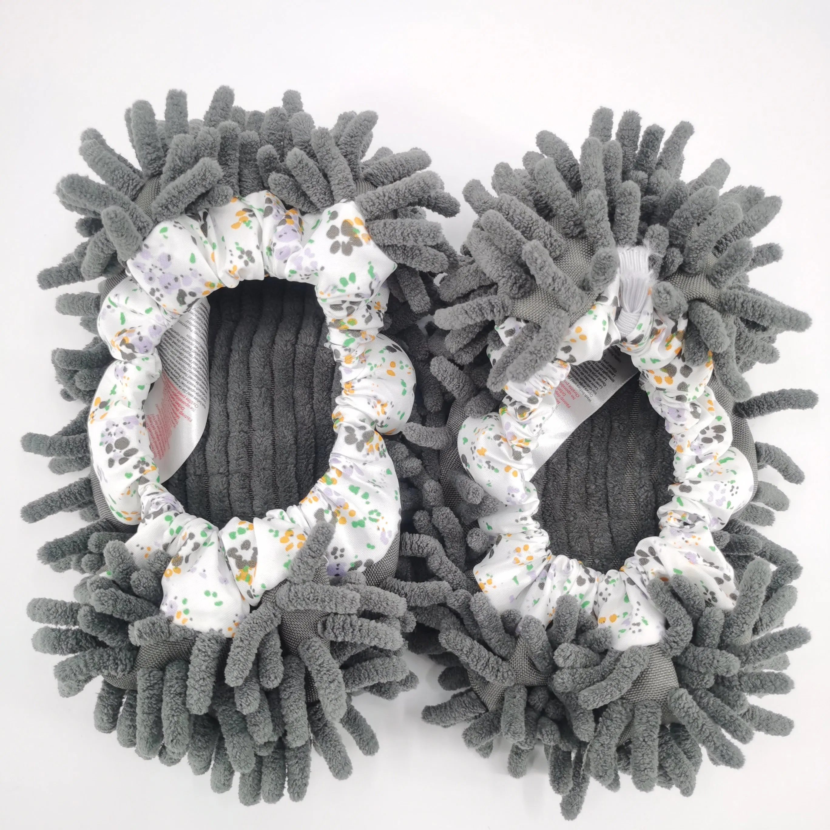 Multi-Function Chenille House Mop Slippers Floor Cleaning Tools Shoe Cover Soft Dry Wet Washable Reusable Microfiber Foot Socks