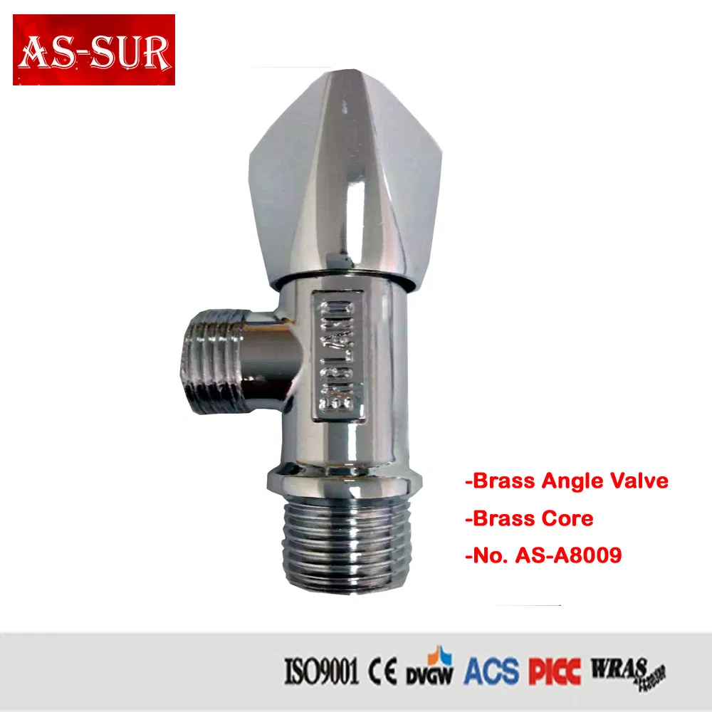 Латунный угловой вентиль Dr 5003 A8008, 1/2