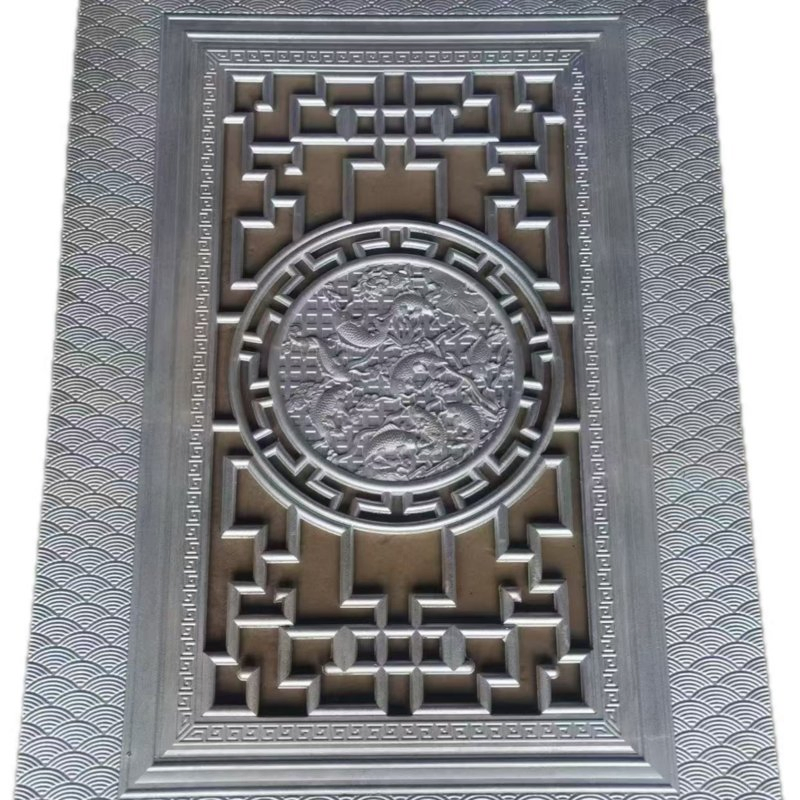 European-Style Cast Iron Fence Components Decorate Doorways and Furniture Elegantly