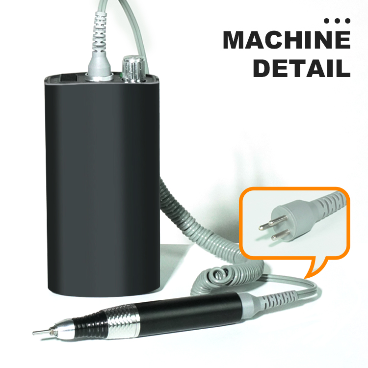 Manicure Supplies Polishing Micromotor 25000rpm Professional Electric Nail Drill Handpiece for Nail Salon