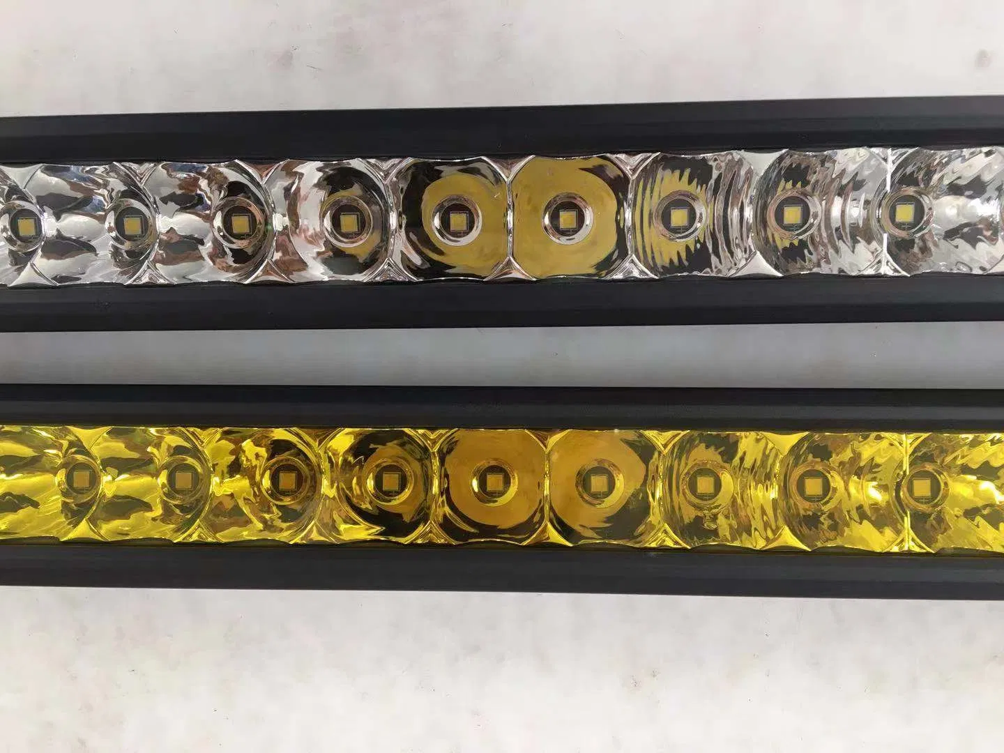 Светодиодная LED-панель для авто 12-50 дюймов, желтая