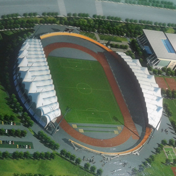 Construction Steel Prefabricated Structure Football Stadium Building