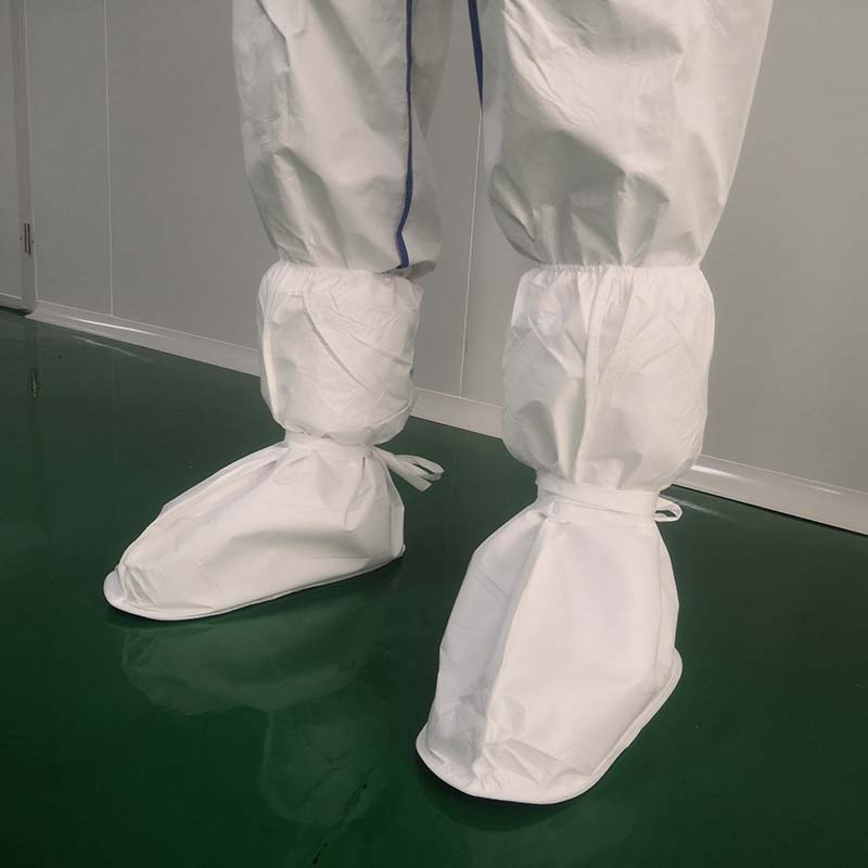 PP+PE Anti Slip Disposable Shoe Cover Boots Cover Foot Protection