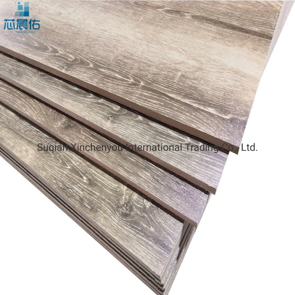 Furniture Used 1220*2440*17mm Oak Wood Grain Colored Laminated Melamine MDF