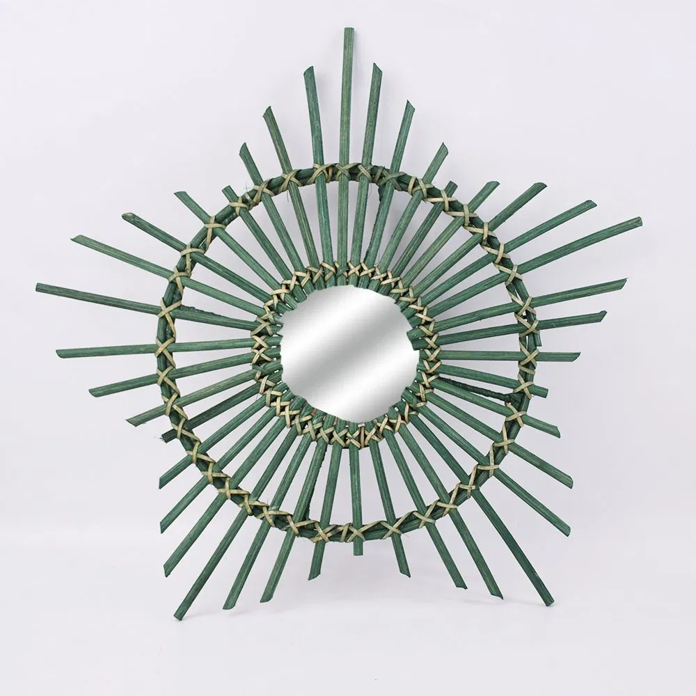 New Fashionable Rattan Mirror Wall Mirror for Wall Decoration