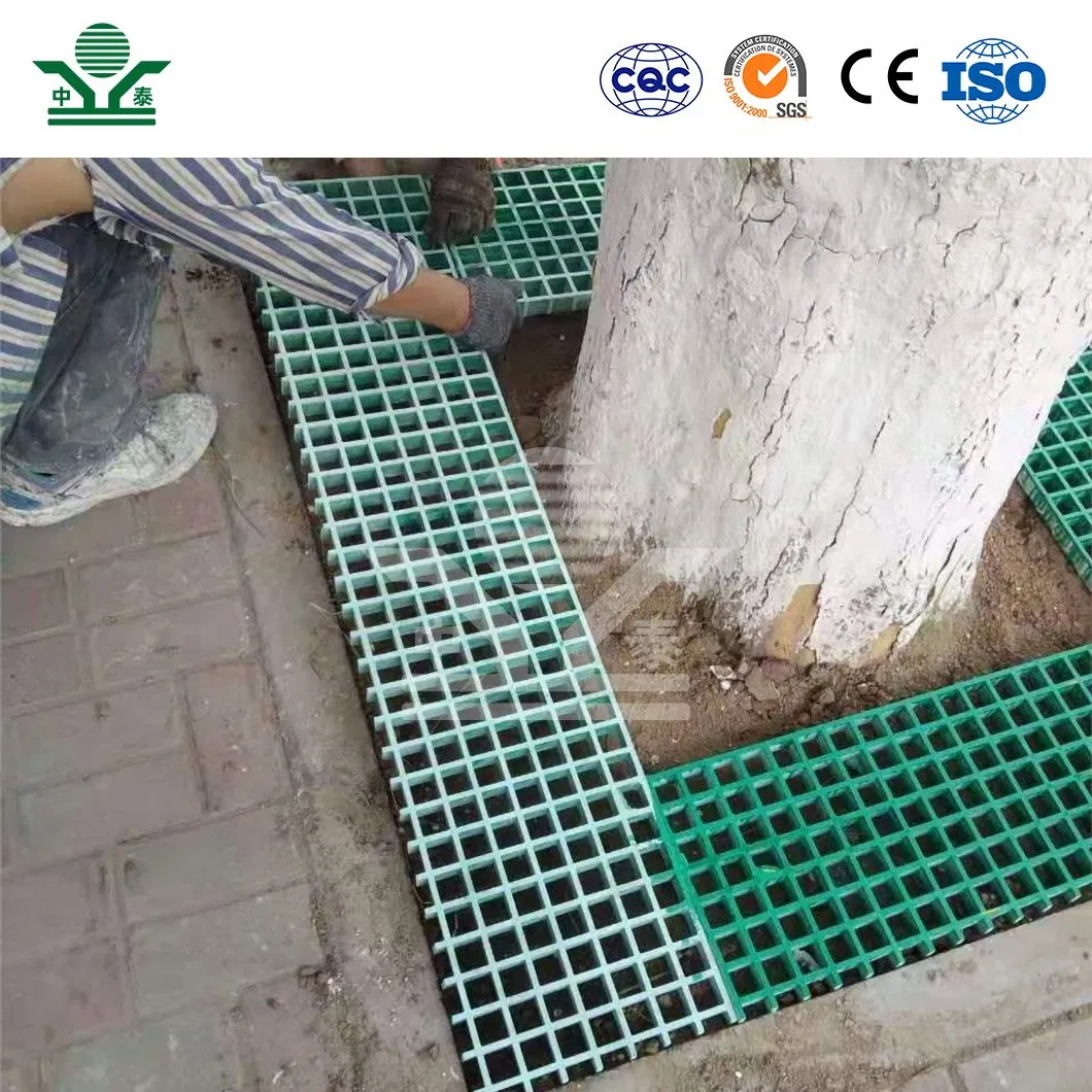 Zhongtai Drain Grate Gully Grid Cover China Manufacturers Concrete Trench Drain Ductile Iron Grate 1 - 1/2 Inch X 3/16 Inch Perforated Sheet Metal Grating