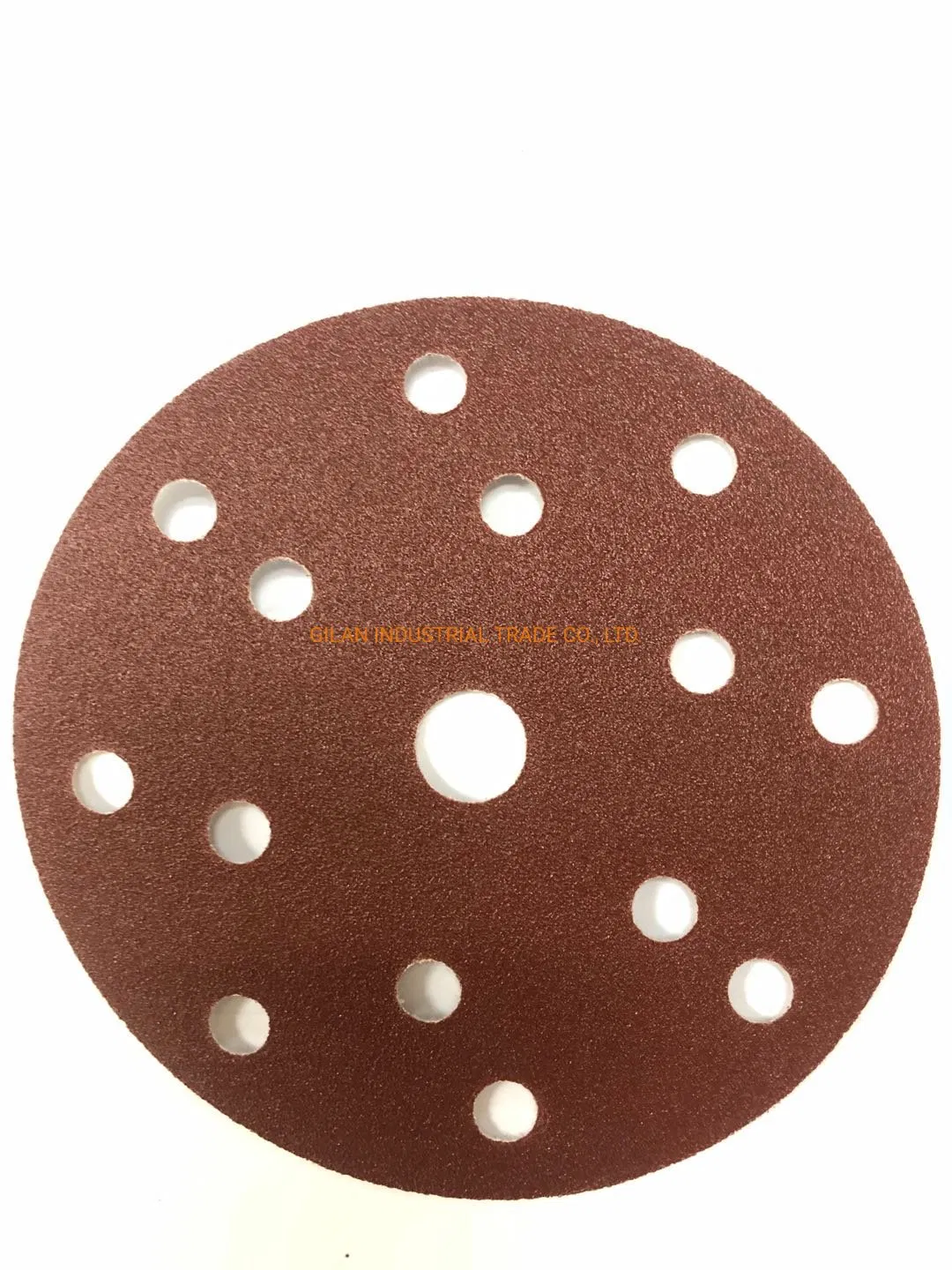 Шлифовальный диск алюминиевый 150мм, 15 отверстий