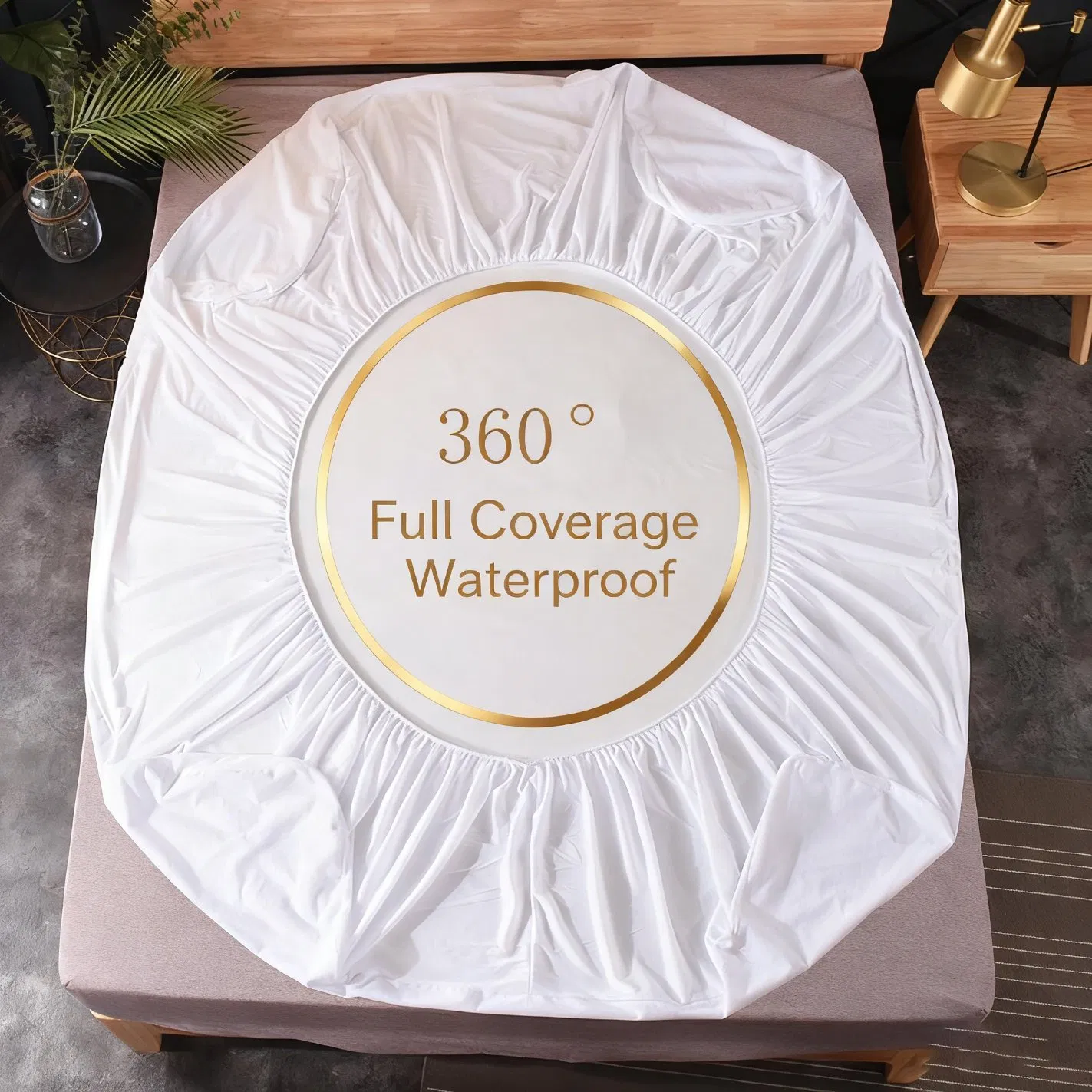 Wholesale Manufacture Price Waterproof Mattress Protector Cover