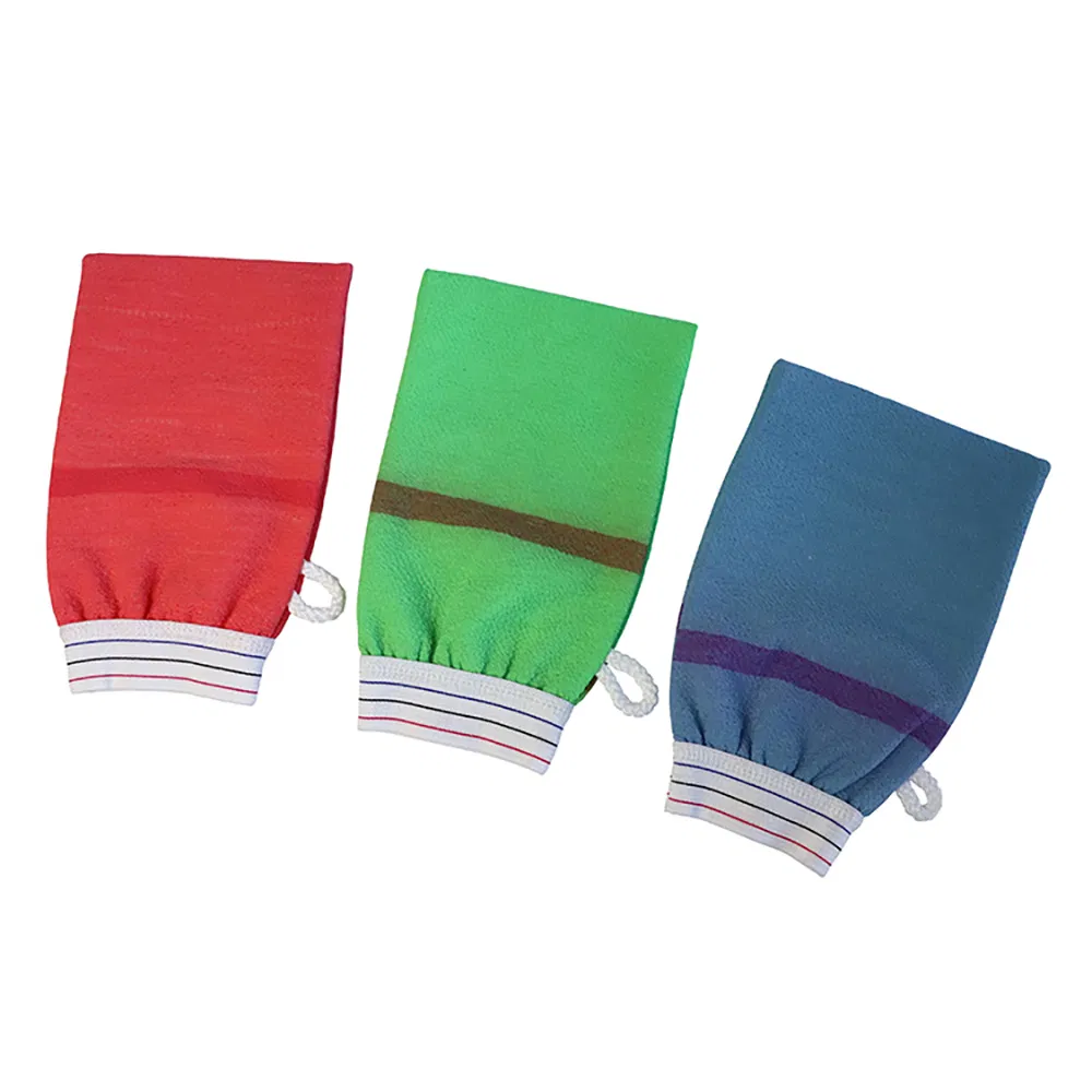 Men Women Body Scrubber Gloves Deep Exfoliating Glove Body Scrub Magic Peeling Glove Cleaning Dead Skin Removal