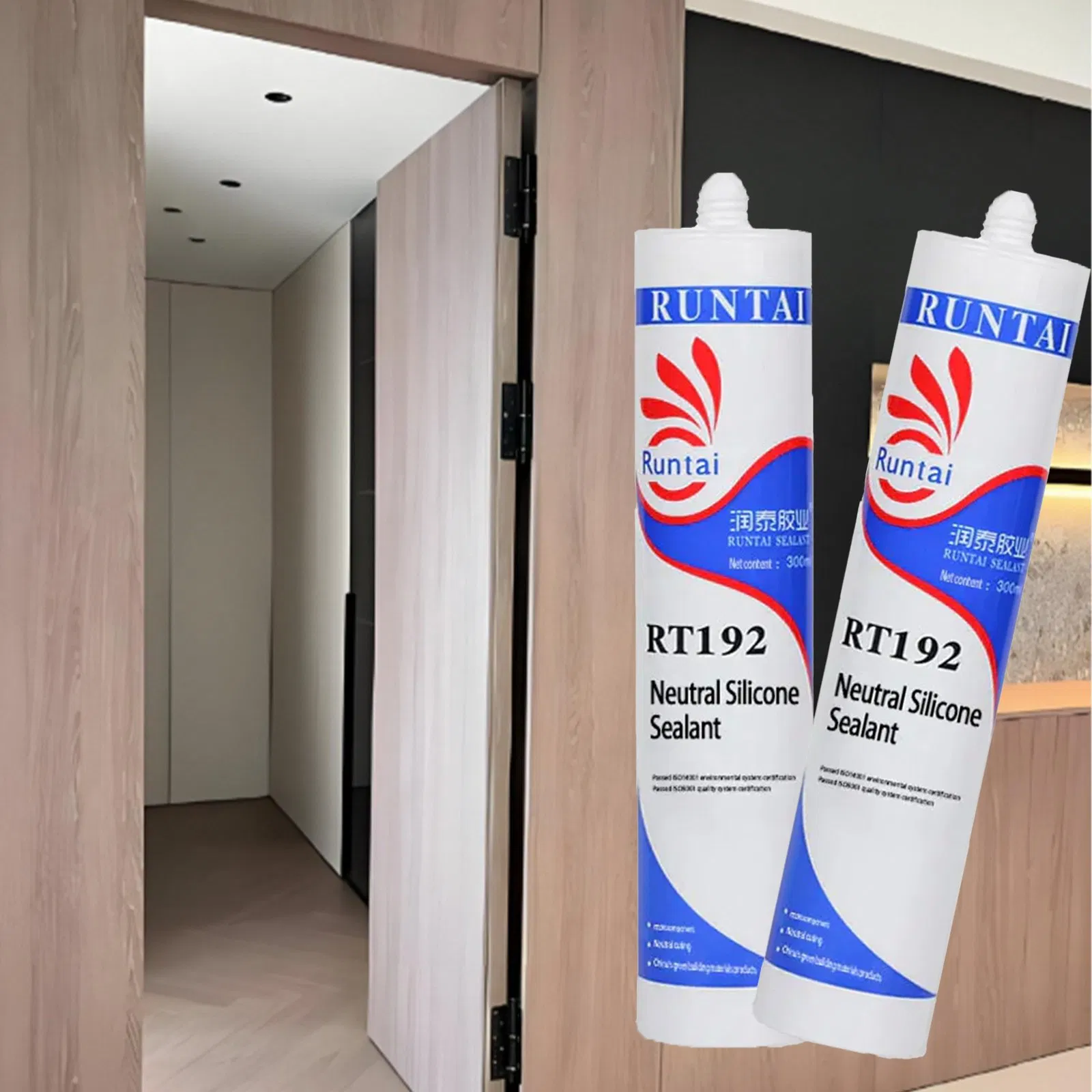 Runtai High Quality Manufacturer One Component Neutral Silicone Sealant for Interior Joints