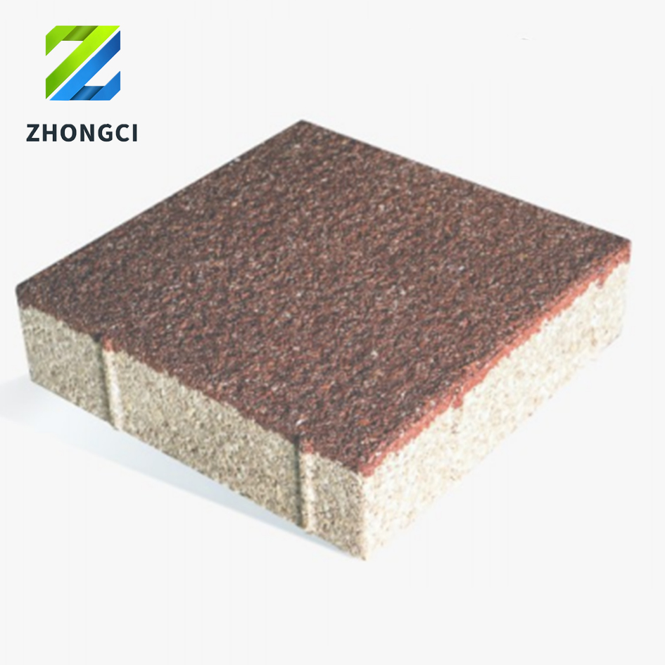 Environmentally Friendly Permeable Ceramic Paver Clay Bricks for Paving Driveway