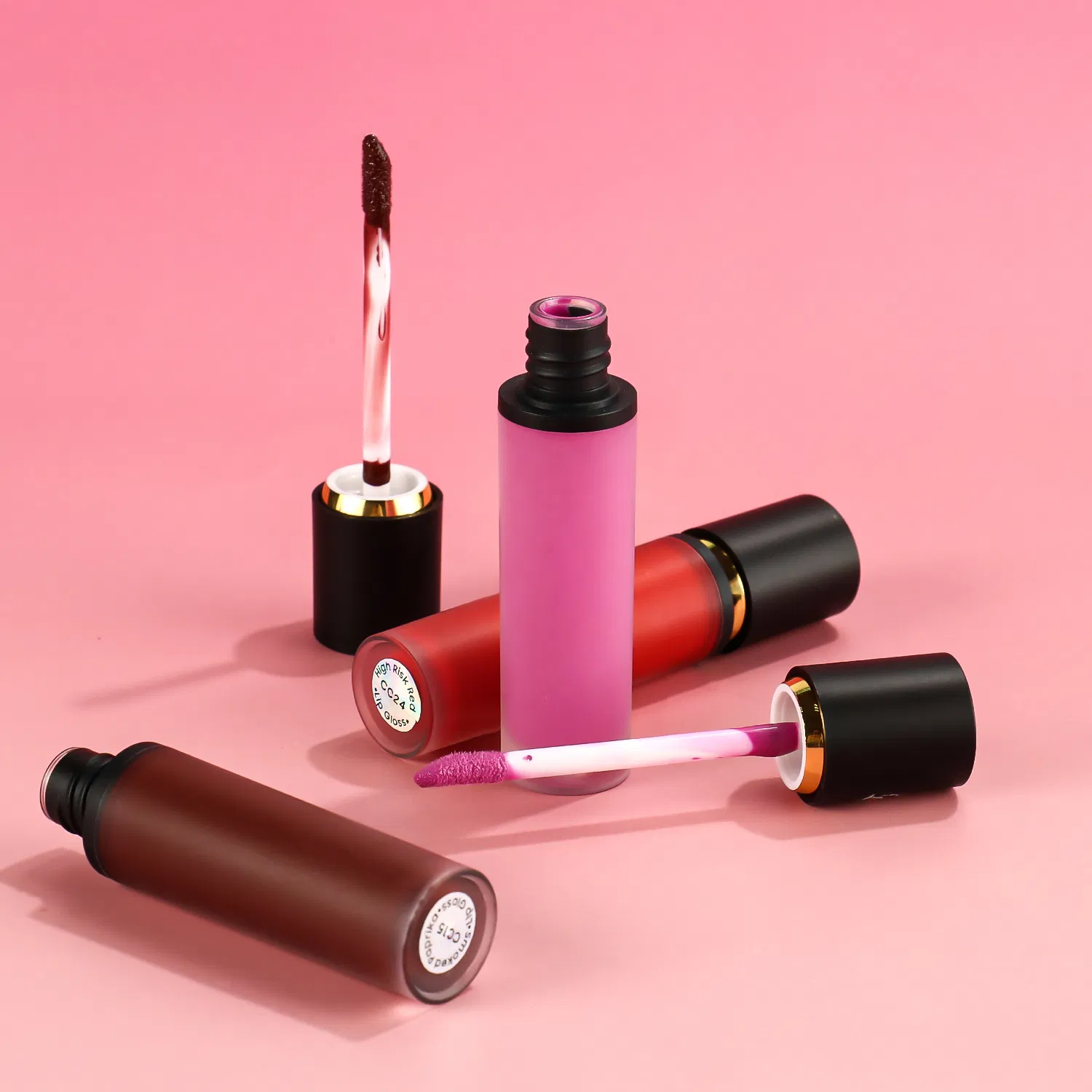 Metallic Gloss Private Label Makeup Cosmetics with GMPC Low MOQ
