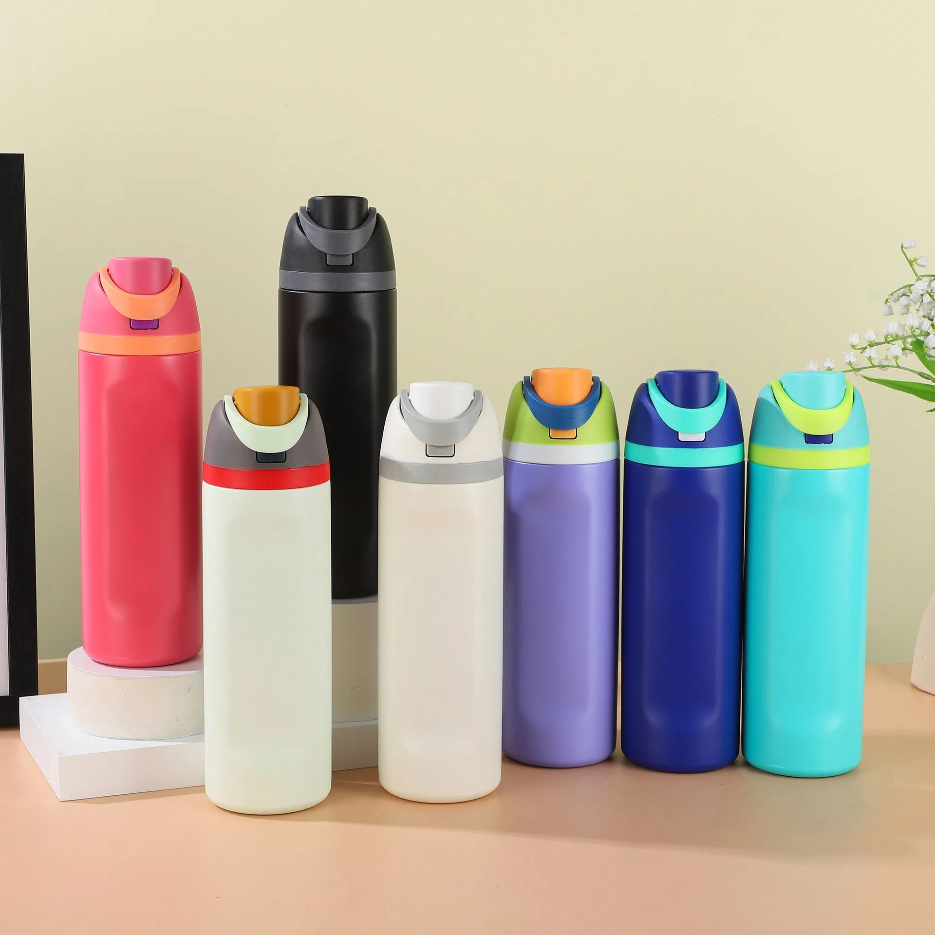 Термос спортивный вакуумный 304 нержавеющая сталь