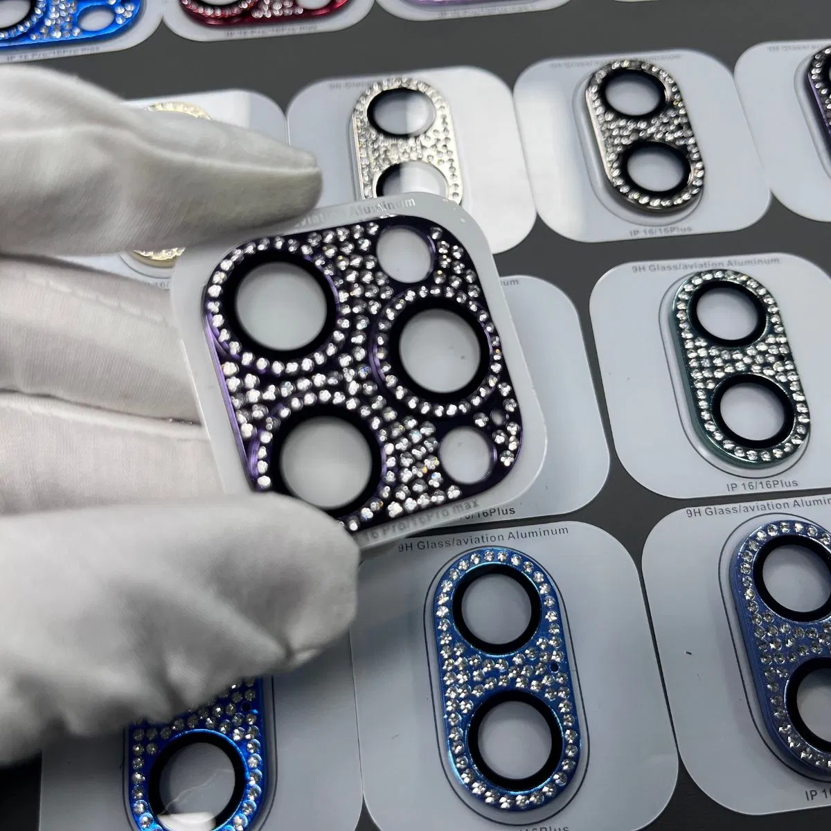 Защитная плёнка для камеры iPhone 16 Pro Max