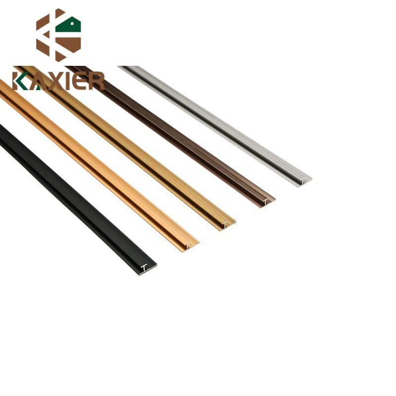 PVC Marble Wall Panel Internal Corner External Angle Joint Aluminum Profile Trip