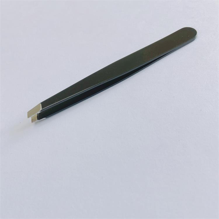 Fashion Makeup Beauty Tools Lash Painting Slant Eyelash Extension Eyebrow Tweezers