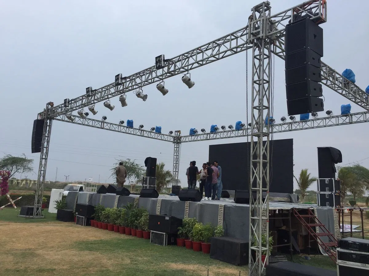 Outdoor Aluminum Truss Stage Lighting Truss for Concert Performance Stage