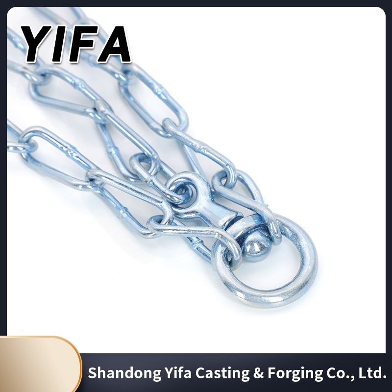Factory Direct Alloy Steel Seamless Welding Animal Chain Cow Rack Cow Chain